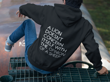 Load image into Gallery viewer, Lion Doesn&#39;t Concern Itself Hoodie
