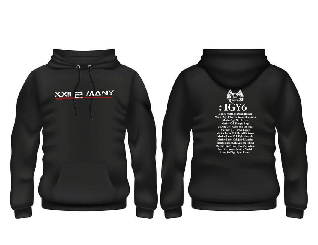 Remembering the 13Fallen Heros IGY6 Hoodie