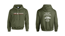 Load image into Gallery viewer, In the Darkest Hour Hoodie Black &amp; OD Green
