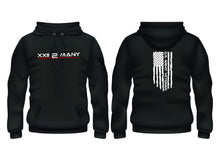 Load image into Gallery viewer, US Army Veteran Flag Hoodie Black and Od Green
