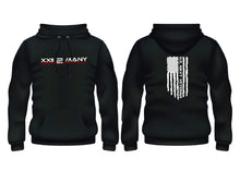 Load image into Gallery viewer, US Navy Veteran Flag Hoodie Black and OD Green
