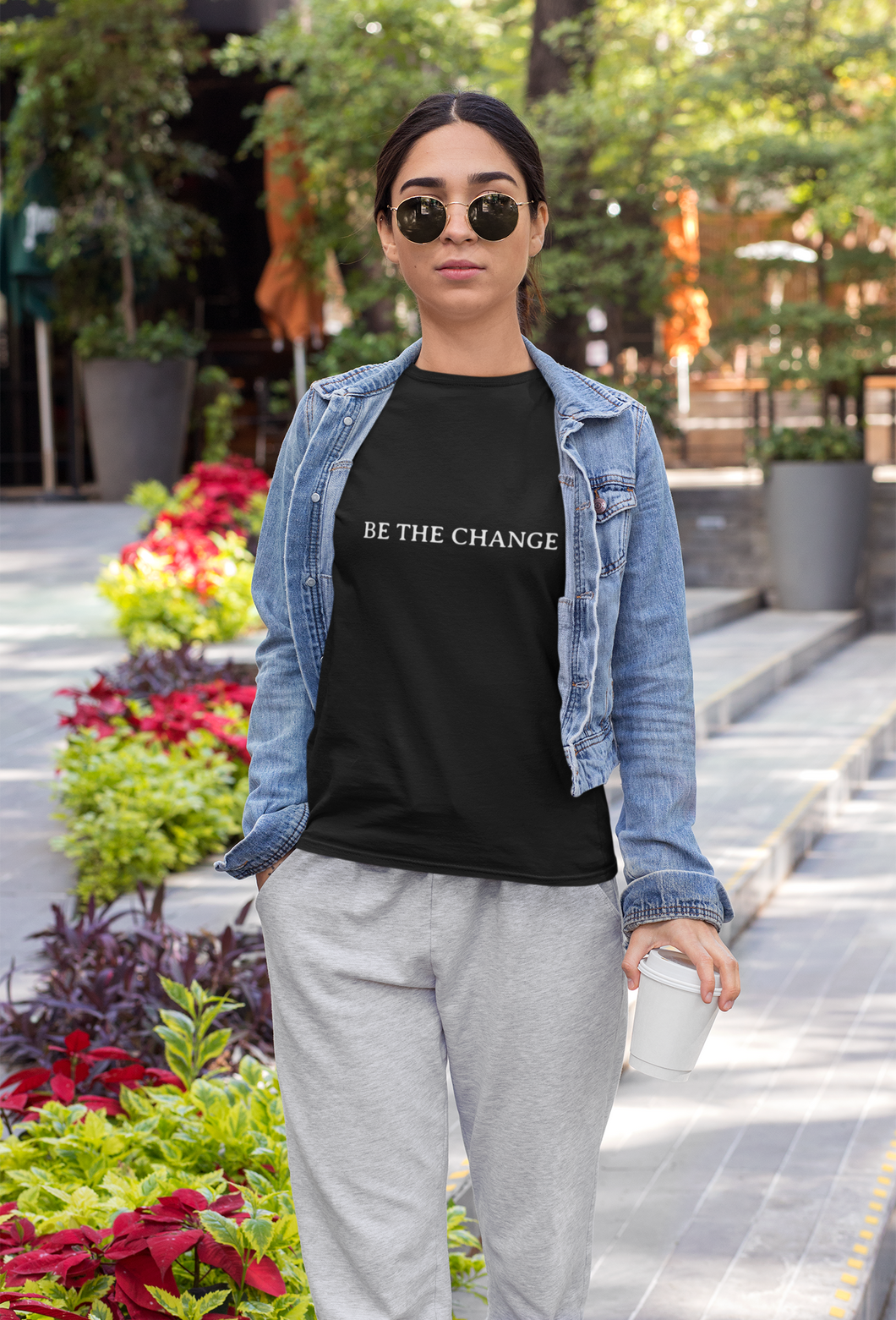 Be The Change Tshirt